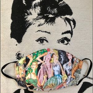 Fabulous Vintage-Inspired Fabric Face Mask
